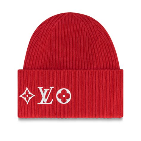 louis vuitton headline beanie.